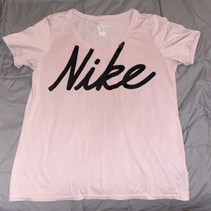 Pink Nike Dri-Fit Shirt